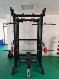 Gym-Fitness-Equipment-Cable-Crossover-Machine-Power-Squat-Rack-Multi-F (1)